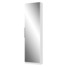 Scarpiera Alta Con Specchio 1 Anta 50x20x180 h Runa Bianco Opaco