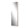Scarpiera Alta Con Specchio 1 Anta 50x20x180 h Runa Rovere Sabbia