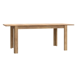 Tavolo Allungabile 90x160-206 Cm Da Arredo Interno Lehman Rovere