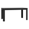Tavolo Allungabile 90x160-206 Cm Da Arredo Interno Lehman Rovere Nero