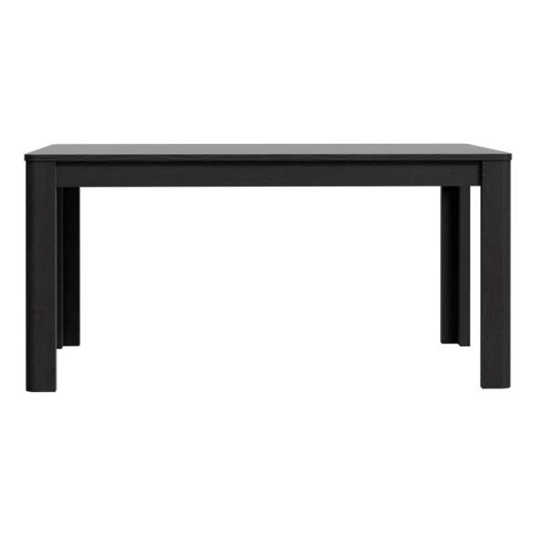 Tavolo Allungabile 90x160-206 Cm Da Arredo Interno Lehman Rovere Nero