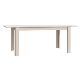 Tavolo Allungabile 90x160-206 Cm Da Arredo Interno Lehman Sabbia