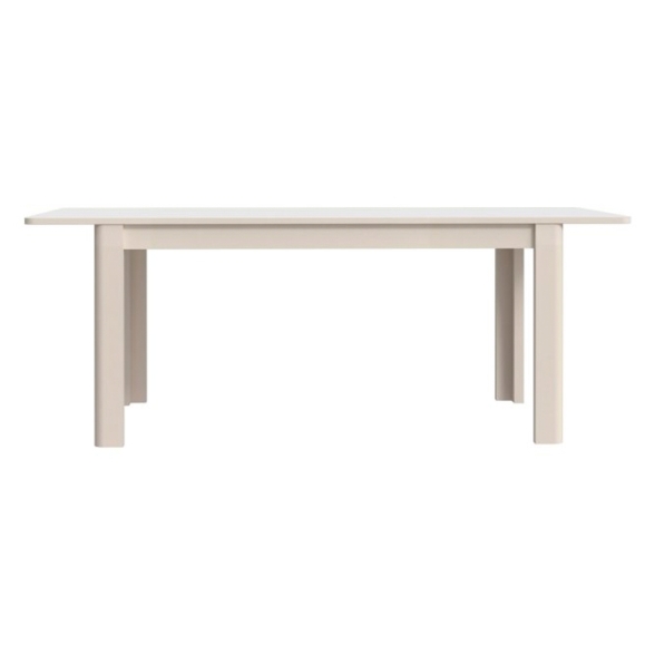 Tavolo Allungabile 90x160-206 Cm Da Arredo Interno Lehman Sabbia