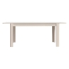 Tavolo Allungabile 90x160-206 Cm Da Arredo Interno Lehman Sabbia