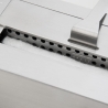 Camino a bioetanolo da terra Cambridge con cornice Bianco 110x37x102h  