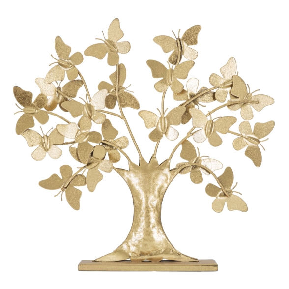 Albero Della Vita Con Farfalle Glam Cm 31X8X30