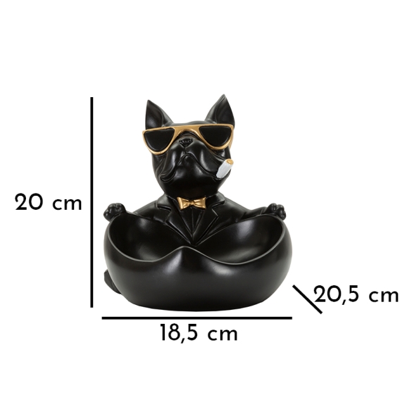 Cane Ball Svuota Tasche Cm 18,5X20,5X20