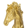 Cavallo Oro E Nero Cm 14X11X27