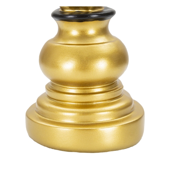 Cavallo Oro E Nero Cm 14X11X27