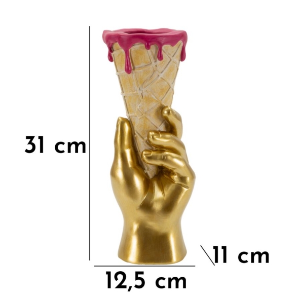 Cono Porta Fiori Cm 12,5X11X31