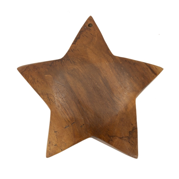 Decorazione Bintang Da App.In Teak Ric. Cmø19X5 Min2