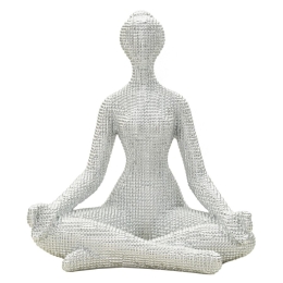 Donnina Yoga Silver Cm 20,5X15,5X23