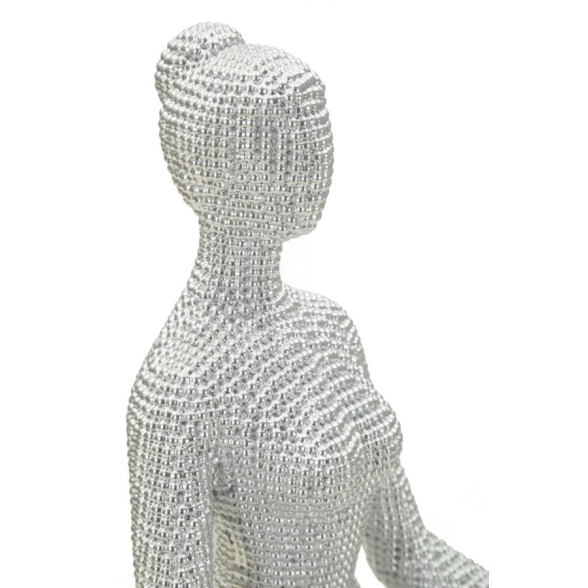 Donnina Yoga Silver Cm 20,5X15,5X23