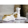 Leopardo White/Gold Cm 53X21,5X24