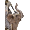 Masai Tribal Con Elefante Cm 22,5X12X32,5