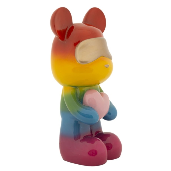 Orsetto Rainbow In Piedi Cm 22,50X17,5X42,5