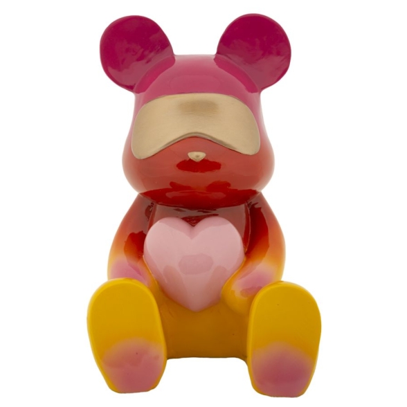 Orsetto Rainbow Seduto Cm 21,5X20,5X32