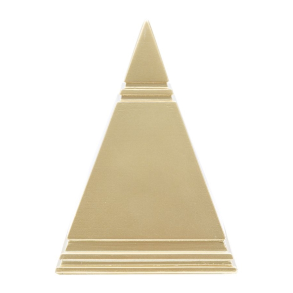 Piramide Gold Cm 11,5X11,5X15,5 