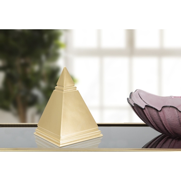 Piramide Gold Cm 11,5X11,5X15,5 