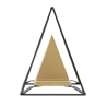 Piramide Gold Con Ferro Cm 15X15X21 