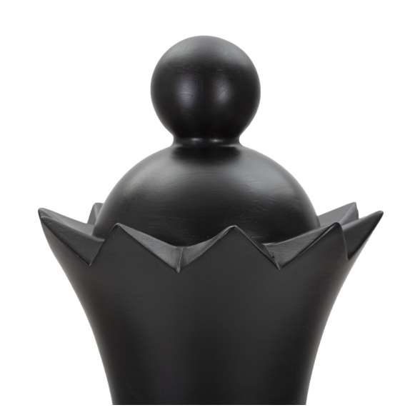 Regina Nero E Oro Cm Ø 15X50