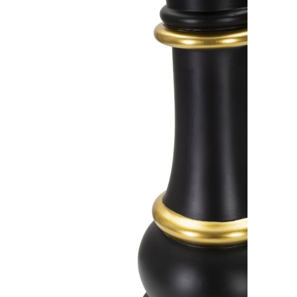 Regina Nero E Oro Cm Ø 15X50