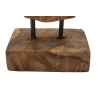 Scultura Akar In Teak Ric, Cm 20X11X34 Min 2