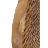 Scultura Coin In Teak Riciclato Cm 30X15,5X40