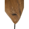 Scultura Dobu In Teak Riciclato Cm 25X12X45
