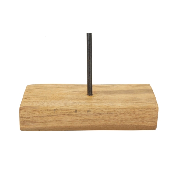 Scultura Dorat In Teak Riciclato Cm 35X10X58