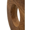Scultura Dorat In Teak Riciclato Cm 35X10X58