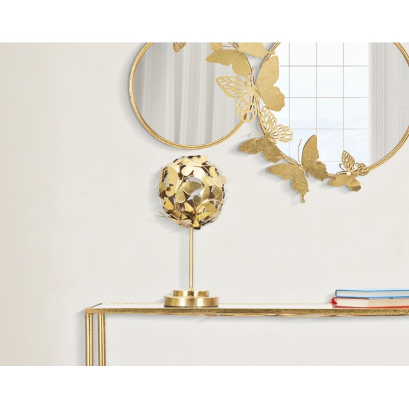 Scultura Farfalle Cm Ø 19,5X40,5