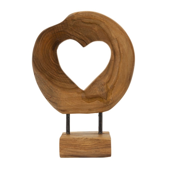 Scultura Hasi In Teak Ric. Cm 20X10X28
