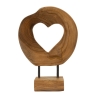 Scultura Hasi In Teak Ric. Cm 20X10X28