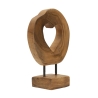 Scultura Hasi In Teak Ric. Cm 20X10X28