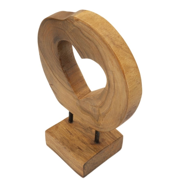 Scultura Hasi In Teak Ric. Cm 20X10X28