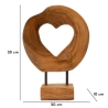 Scultura Hasi In Teak Ric. Cm 20X10X28