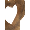 Scultura Hasi In Teak Riciclato Cm 28X10X38