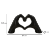 Scultura Lover Black Cm 25X7,5X13,5 