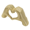 Scultura Lover Gold Cm 25X7,5X13,5 