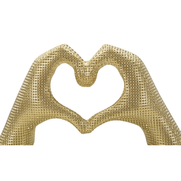 Scultura Lover Gold Cm 25X7,5X13,5 