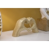 Scultura Lover Gold Cm 25X7,5X13,5 