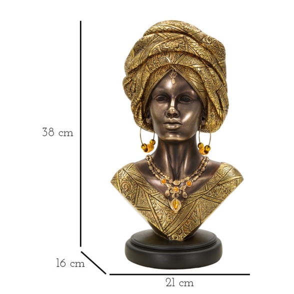 Scultura Nairobi Cm 21X16X38