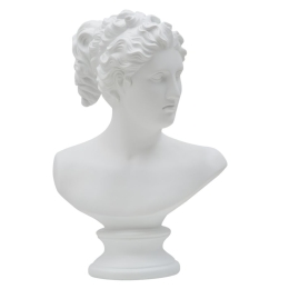 Scultura Roman Woman Cm 21,5X14,5X34