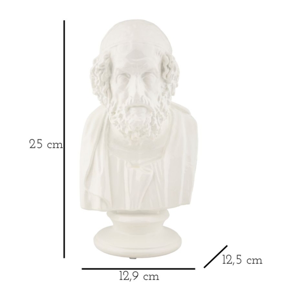 Scultura Saggio Cm 12,9X12,5X25
