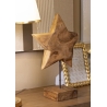 Scultura Stella In Teak Riciclato Cm 28X12X42