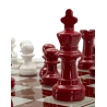 Set Scacchiera Rossa/Bianca Cm 61X61X14