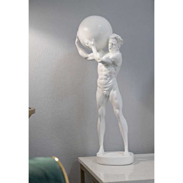 Statuetta Atlas Cm 18X12,5X50