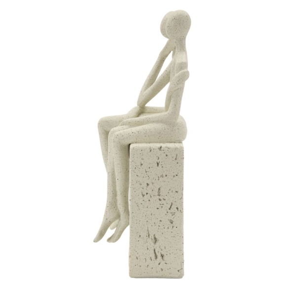 Statuetta Coppia Stons Cm 11,5X9X25 
