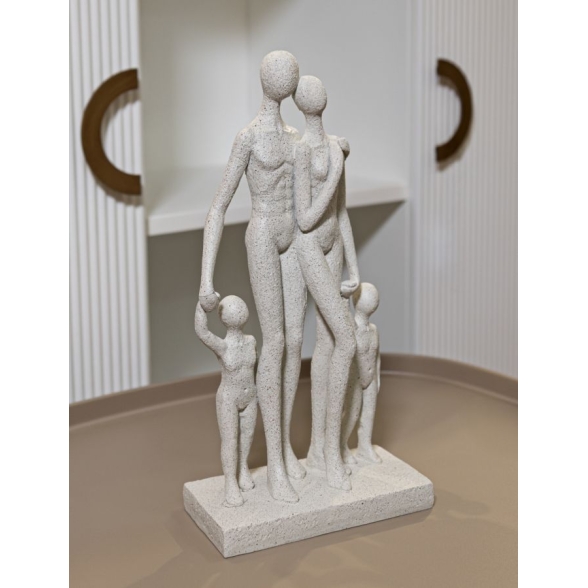 Statuetta Family Stons Cm 16X8X30,5